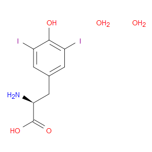 3,5-DIIODO-L-TYROSINE DIHYDRATE - Click Image to Close