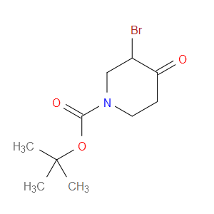 TERT-BUTYL 3-BROMO-4-OXOPIPERIDINE-1-CARBOXYLATE - Click Image to Close