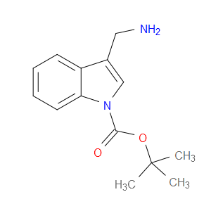 TERT-BUTYL 3-(AMINOMETHYL)-1H-INDOLE-1-CARBOXYLATE - Click Image to Close