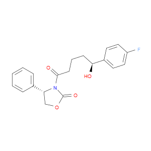 (S)-3-((S)-5-(4-FLUOROPHENYL)-5-HYDROXYPENTANOYL)-4-PHENYLOXAZOLIDIN-2-ONE