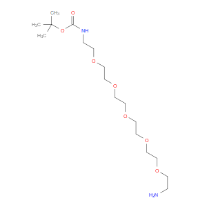 TERT-BUTYL (17-AMINO-3,6,9,12,15-PENTAOXAHEPTADECYL)CARBAMATE - Click Image to Close