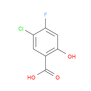 5-CHLORO-4-FLUORO-2-HYDROXYBENZOIC ACID