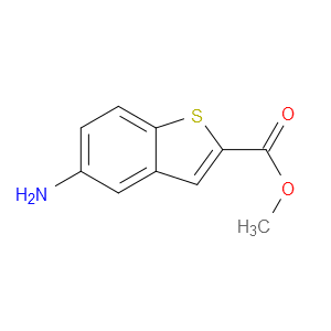 METHYL 5-AMINOBENZO[B]THIOPHENE-2-CARBOXYLATE