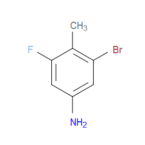 3-BROMO-5-FLUORO-4-METHYLANILINE