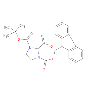 (R,S)-N-FMOC-N'-BOC-IMIDAZOLIDINE-2-CARBOXYLIC ACID