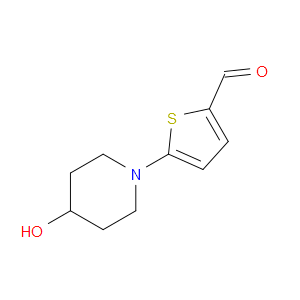 5-(4-HYDROXYPIPERIDINO)-2-THIOPHENECARBALDEHYDE