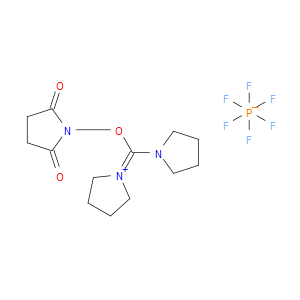 DIPYRROLIDINO(N-SUCCINIMIDYLOXY)CARBENIUM HEXAFLUOROPHOSPHATE - Click Image to Close