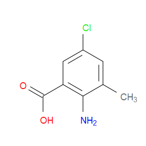2-AMINO-5-CHLORO-3-METHYLBENZOIC ACID - Click Image to Close