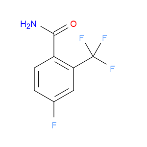 4-FLUORO-2-(TRIFLUOROMETHYL)BENZAMIDE - Click Image to Close