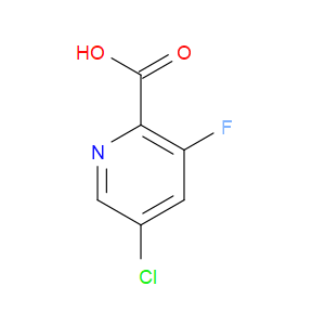 5-CHLORO-3-FLUOROPYRIDINE-2-CARBOXYLIC ACID