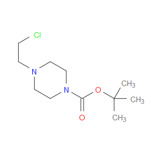 TERT-BUTYL 4-(2-CHLOROETHYL)PIPERAZINE-1-CARBOXYLATE