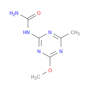 (4-METHOXY-6-METHYL-1,3,5-TRIAZIN-2-YL)UREA