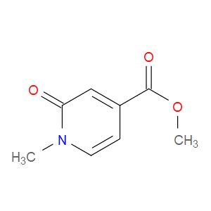 METHYL 1-METHYL-2-OXO-1,2-DIHYDROPYRIDINE-4-CARBOXYLATE - Click Image to Close