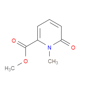 METHYL 1-METHYL-6-OXO-1,6-DIHYDROPYRIDINE-2-CARBOXYLATE - Click Image to Close