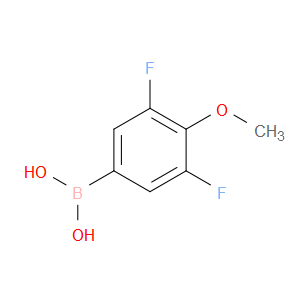 3,5-DIFLUORO-4-METHOXYPHENYLBORONIC ACID
