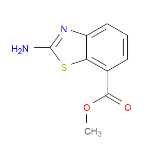 METHYL 2-AMINOBENZO[D]THIAZOLE-7-CARBOXYLATE