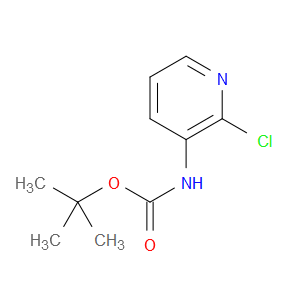 TERT-BUTYL (2-CHLOROPYRIDIN-3-YL)CARBAMATE