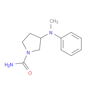 3-[METHYL(PHENYL)AMINO]PYRROLIDINE-1-CARBOXAMIDE