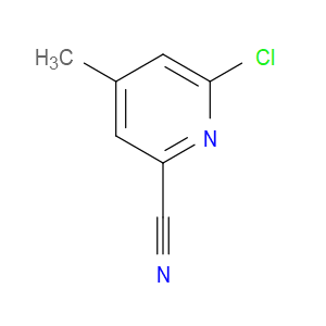 6-CHLORO-4-METHYLPICOLINONITRILE