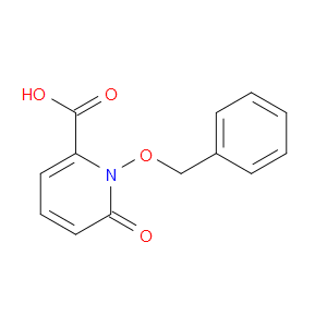 1-(BENZYLOXY)-6-OXO-1,6-DIHYDROPYRIDINE-2-CARBOXYLIC ACID - Click Image to Close