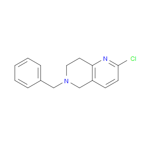 6-BENZYL-2-CHLORO-5,6,7,8-TETRAHYDRO-1,6-NAPHTHYRIDINE