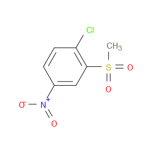 1-CHLORO-2-METHANESULFONYL-4-NITROBENZENE
