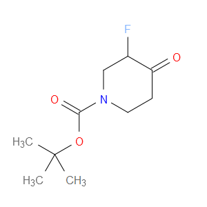 TERT-BUTYL 3-FLUORO-4-OXOPIPERIDINE-1-CARBOXYLATE - Click Image to Close