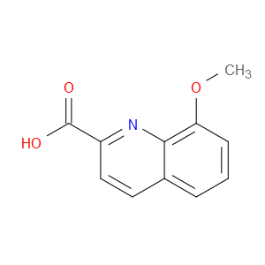 8-METHOXYQUINOLINE-2-CARBOXYLIC ACID - Click Image to Close