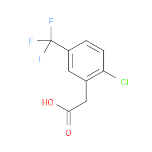 2-CHLORO-5-(TRIFLUOROMETHYL)PHENYLACETIC ACID - Click Image to Close