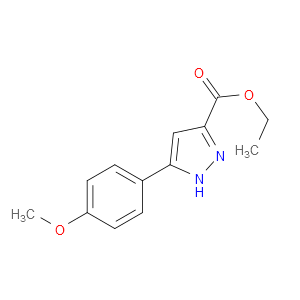 ETHYL 3-(4-METHOXYPHENYL)-1H-PYRAZOLE-5-CARBOXYLATE
