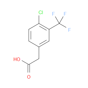 4-CHLORO-3-(TRIFLUOROMETHYL)PHENYLACETIC ACID - Click Image to Close