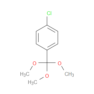 1-CHLORO-4-(TRIMETHOXYMETHYL)BENZENE