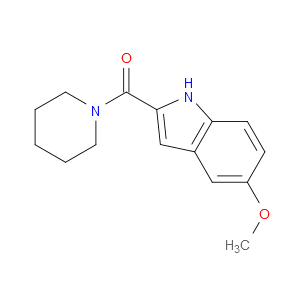 5-METHOXY-2-(PIPERIDINE-1-CARBONYL)-1H-INDOLE