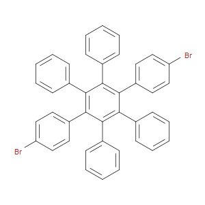 4-BROMO-4'-(4-BROMOPHENYL)-3',5',6'-TRIPHENYL-1,1':2',1''-TERPHENYL - Click Image to Close