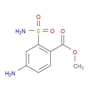 METHYL 4-AMINO-2-SULFAMOYLBENZOATE