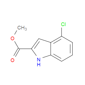 METHYL 4-CHLORO-1H-INDOLE-2-CARBOXYLATE