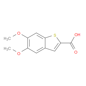 5,6-DIMETHOXY-1-BENZOTHIOPHENE-2-CARBOXYLIC ACID