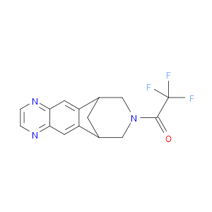 1-(9,10-DIHYDRO-6H-6,10-METHANOAZEPINO[4,5-G]QUINOXALIN-8(7H)-YL)-2,2,2-TRIFLUOROETHANONE