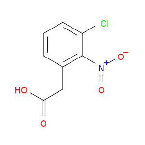 3-CHLORO-2-NITROPHENYLACETIC ACID
