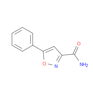5-PHENYLISOXAZOLE-3-CARBOXAMIDE