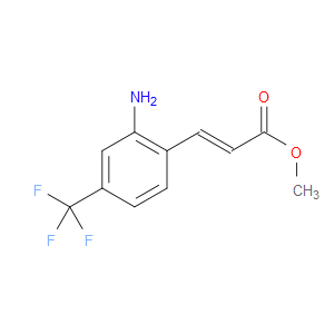 METHYL (E)-3-[2-AMINO-4-(TRIFLUOROMETHYL)PHENYL]ACRYLATE - Click Image to Close