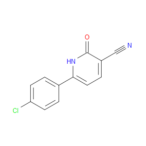6-(4-CHLOROPHENYL)-2-OXO-1,2-DIHYDROPYRIDINE-3-CARBONITRILE - Click Image to Close