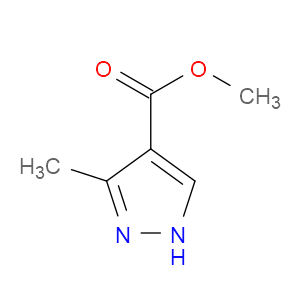 METHYL 3-METHYL-1H-PYRAZOLE-4-CARBOXYLATE