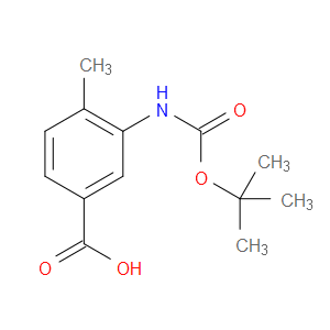 3-((TERT-BUTOXYCARBONYL)AMINO)-4-METHYLBENZOIC ACID