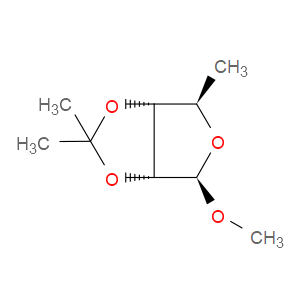 METHYL 5-DEOXY-2,3-O-ISOPROPYLIDENE-BETA-D-RIBOFURANOSIDE - Click Image to Close
