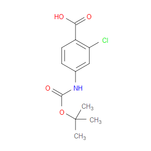 BOC-4-AMINO-2-CHLOROBENZOIC ACID