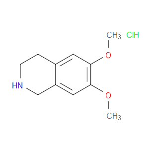 6,7-DIMETHOXY-1,2,3,4-TETRAHYDROISOQUINOLINE HYDROCHLORIDE - Click Image to Close