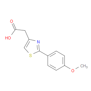 [2-(4-METHOXYPHENYL)-1,3-THIAZOL-4-YL]ACETIC ACID