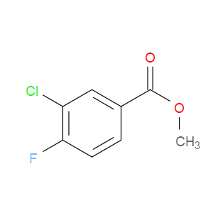 METHYL 3-CHLORO-4-FLUOROBENZOATE - Click Image to Close