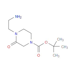 TERT-BUTYL 4-(2-AMINOETHYL)-3-OXOPIPERAZINE-1-CARBOXYLATE